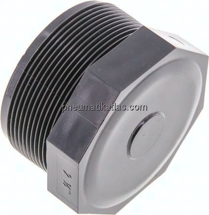 Verschlussstopfen, PVC-U, G 2-1/2"
