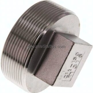 Verschlussstopfen Außenvkt. R 2-1/2", 1.4408