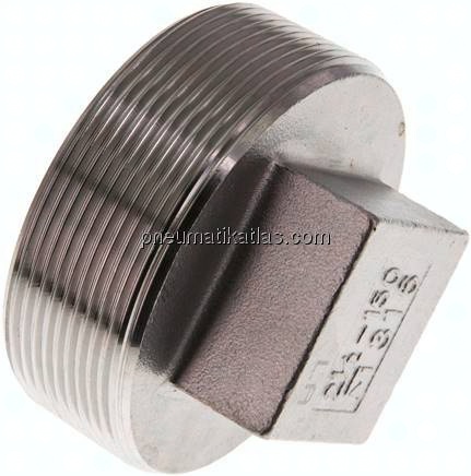 Verschlussstopfen Außenvkt. R 2-1/2", 1.4408