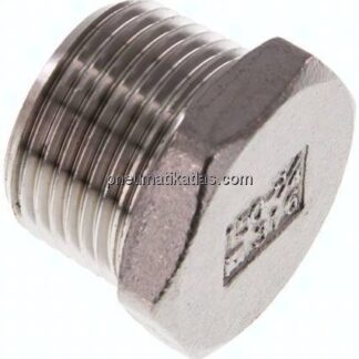 Verschlussstopfen Außenskt. NPT 3/4", 1.4408