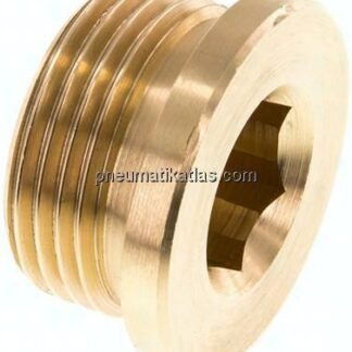 Verschlussstopfen Innenskt. G 3/4", Messing