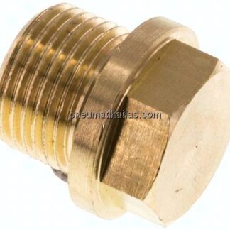 Verschlussstopfen Außenskt. G 3/8", Messing