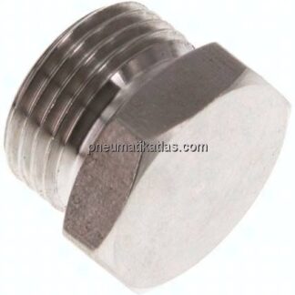 Verschlussstopfen Außenskt. G 3/8", V4A