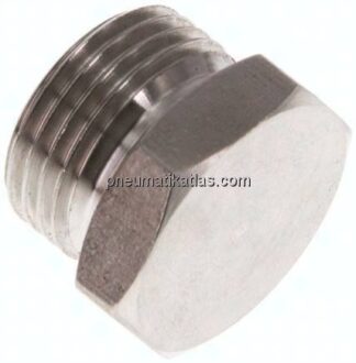 Verschlussstopfen Außenskt. G 3/8", V4A