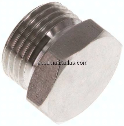 Verschlussstopfen Außenskt. G 3/8", V4A