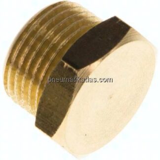Verschlussstopfen Außenskt. G 3/8", Messing