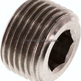 Verschlussstopfen Innenskt. G 3/8", 1.4571