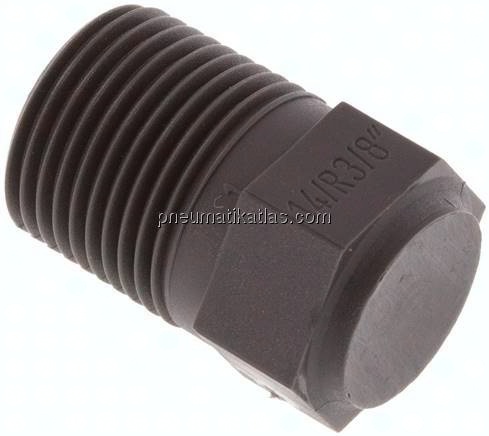 Verschlussstopfen Außenskt. R 3/8", PA 6