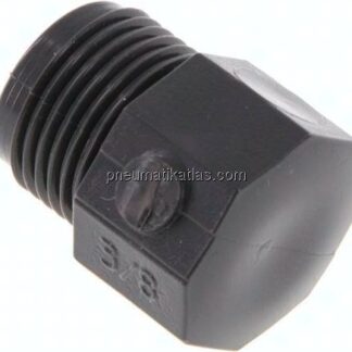 Verschlussstopfen, PVC-U, G 3/8"