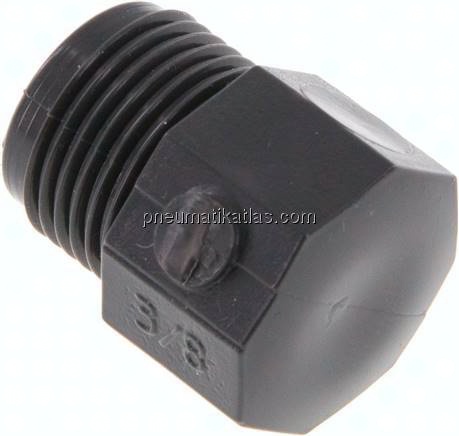 Verschlussstopfen, PVC-U, G 3/8"