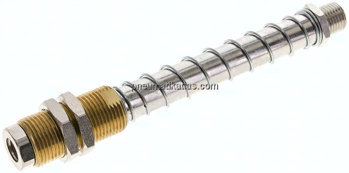 Federstößel G 1/4" (AG)xG 1/8" (IG), Hub 75mm , Standard