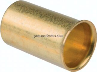 Verstärkungshülse für Rohr 12x9,0 mm, Messing