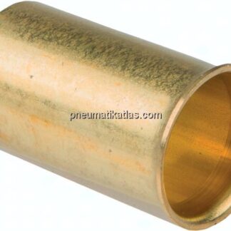Verstärkungshülse für Rohr 12x9,0 mm, Messing