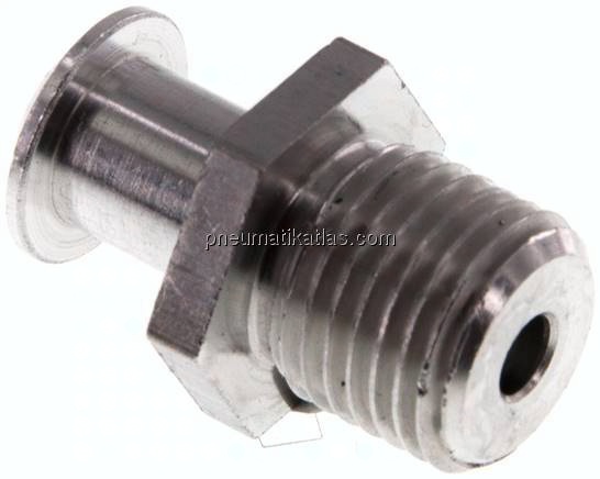 Saugerhalter aus Aluminium, Typ G, G 1/4" (AG)