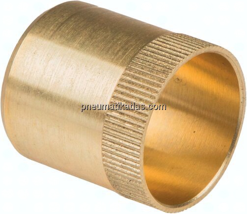 Verstärkungshülse für Rohr 35x31,0 mm, Messing