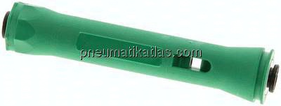 Inline-Vakuumejektor, 6 mm Schlauch , max. 94 % (-0,94 bar) Vakuum