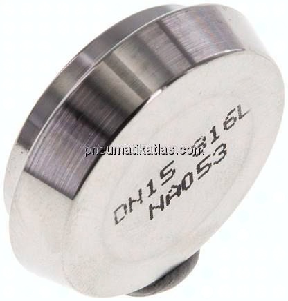 Blindkegel (Milchgewinde) 28mm Kegel-DN 15mm, 1.4404