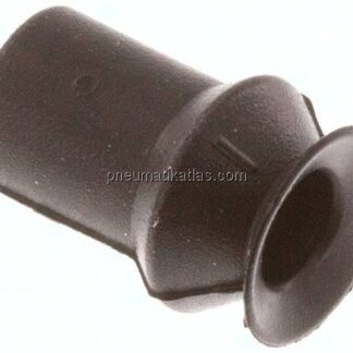 Balgsauger, 1,5-fach, P-Serie, Ø 11x4,5mm, CR (50A), schwarz