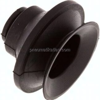 Balgsauger, 1,5-fach, P-Serie, Ø 33x9mm, CR (50A), schwarz