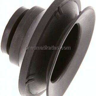 Balgsauger, 1,5-fach, P-Serie, Ø 53x12mm, CR (50A), schwarz