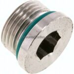 HD-Verschlussstopfen Innenskt. UN 1-1/16"-12, V4A