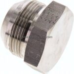 HD-Verschlussstopfen UN 1-5/8"-12(JIC), V4A