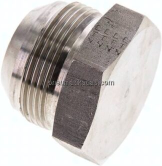 HD-Verschlussstopfen UN 1-5/8"-12(JIC), V4A