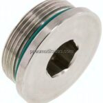 HD-Verschlussstopfen Innenskt. UN 1-7/8"-12, V4A