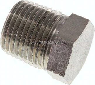 HD-Verschlussstopfen Außenskt. NPT 1/2", Stahl verzinkt