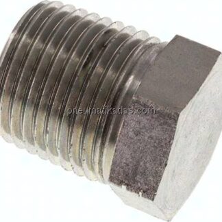 HD-Verschlussstopfen Außenskt. NPT 1/2", Stahl verzinkt