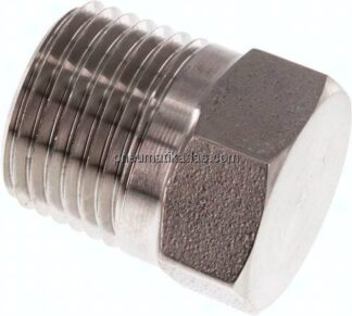 HD-Verschlussstopfen Außenskt. NPT 1/2", 1.4571