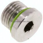 HD-Verschlussstopfen Innenskt. UNF 1/2"-20, V4A