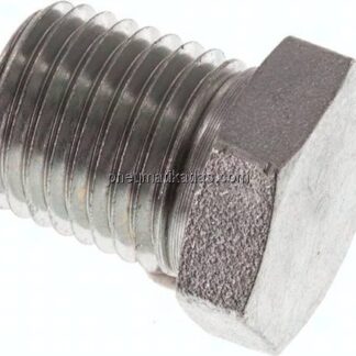 HD-Verschlussstopfen Außenskt. NPT 1/4", Stahl verzinkt