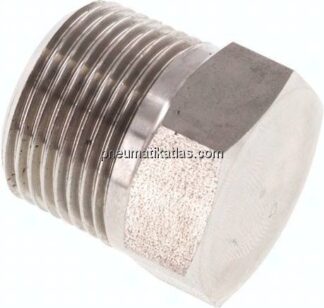 HD-Verschlussstopfen Außenskt. NPT 3/4", 1.4571