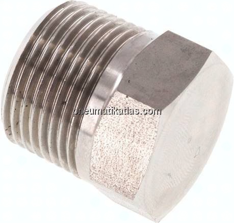 HD-Verschlussstopfen Außenskt. NPT 3/4", 1.4571