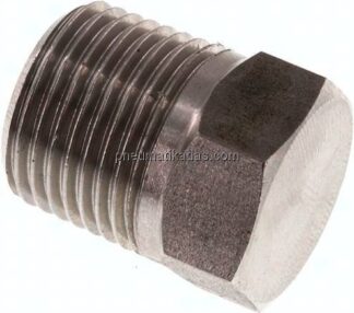 HD-Verschlussstopfen Außenskt. NPT 3/8", 1.4571