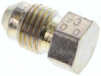 HD-Verschlussstopfen UNF 7/16"-20(JIC), Stahl verzinkt