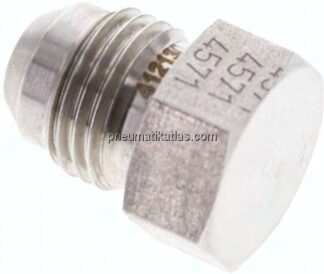HD-Verschlussstopfen UNF 9/16"-18(JIC), V4A