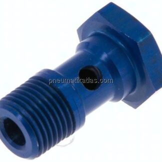 Hohlschraube, 1-fach G 1/8"-19mm, Aluminium