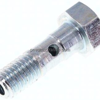 Hohlschraube, 1-fach M 5-16,2mm, Stahl verzinkt