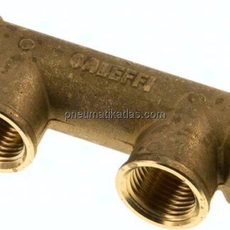 Verteilerrohr G 3/4"(IG/AG), Abgang 2x G 1/2" (IG)