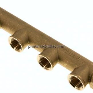 Verteilerrohr G 3/4"(IG/AG), Abgang 4x G 1/2" (IG)