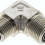 ORFS-Winkelverschraubung UN 13/16"-16(AG)-UN 11/16"-16(AG)