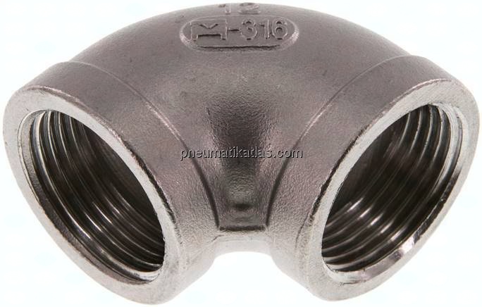 90°-Winkel Rp 1"-Rp 1", 1.4408
