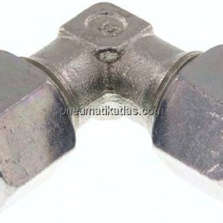 Winkel-Schneidringverschraubung 10 L (M16x1,5), Stahl verzinkt
