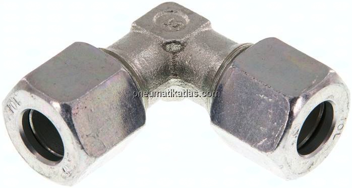 Winkel-Schneidringverschraubung 10 L (M16x1,5), Stahl verzinkt