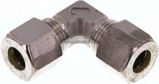 Winkel-Schneidringverschraubung 10 L (M16x1,5), Klemmring 1.4571 (NC)