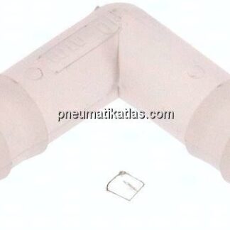Winkel-Schlauchverbinder 10mm, PVDF