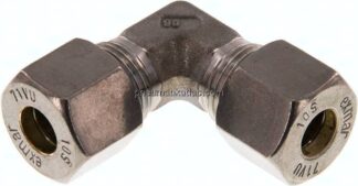 Winkel-Schneidringverschraubung 10 S (M18x1,5), Klemmring 1.4571 (NC)