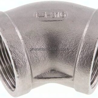 45°-Winkel Rp 1-1/2" (IG), 1.4408